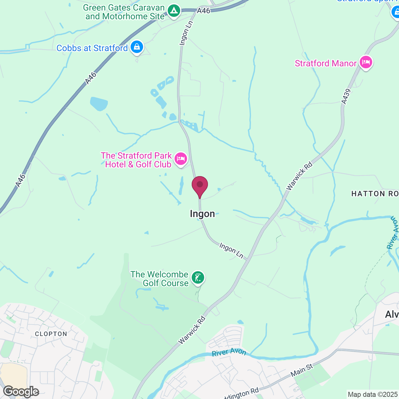 The Stratford Park Hotel & Golf Club location