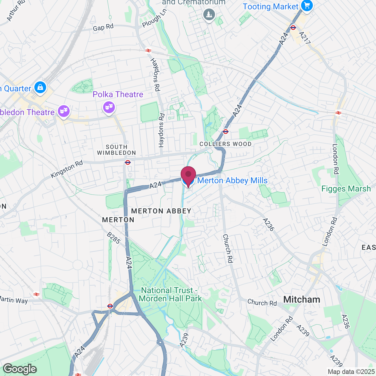 The Gallery Art Studio location