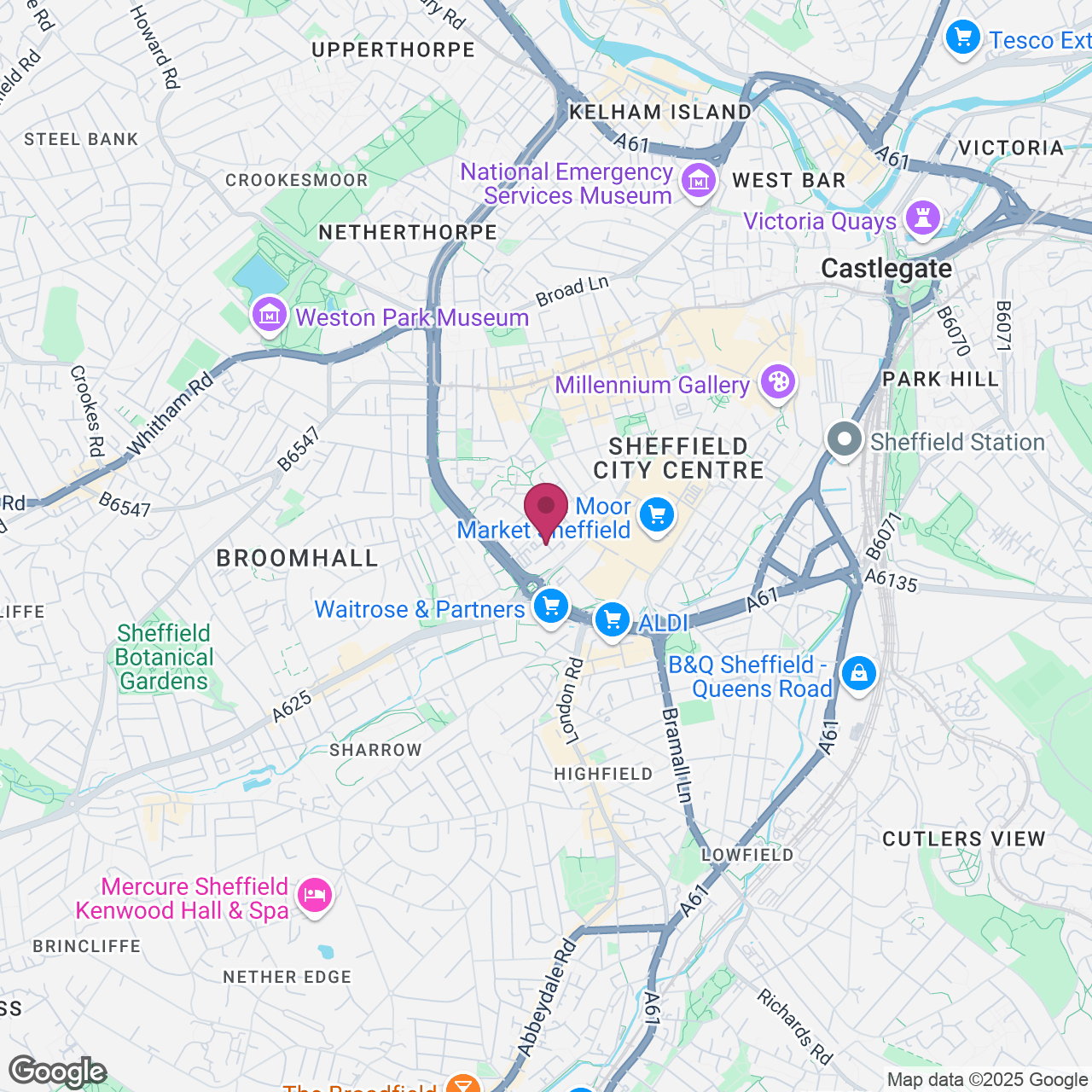 REVOLUTION SHEFFIELD location