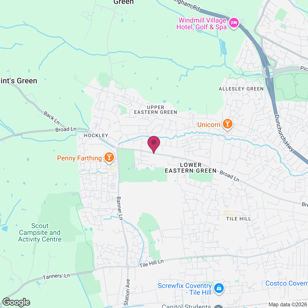 Powerleague Coventry location