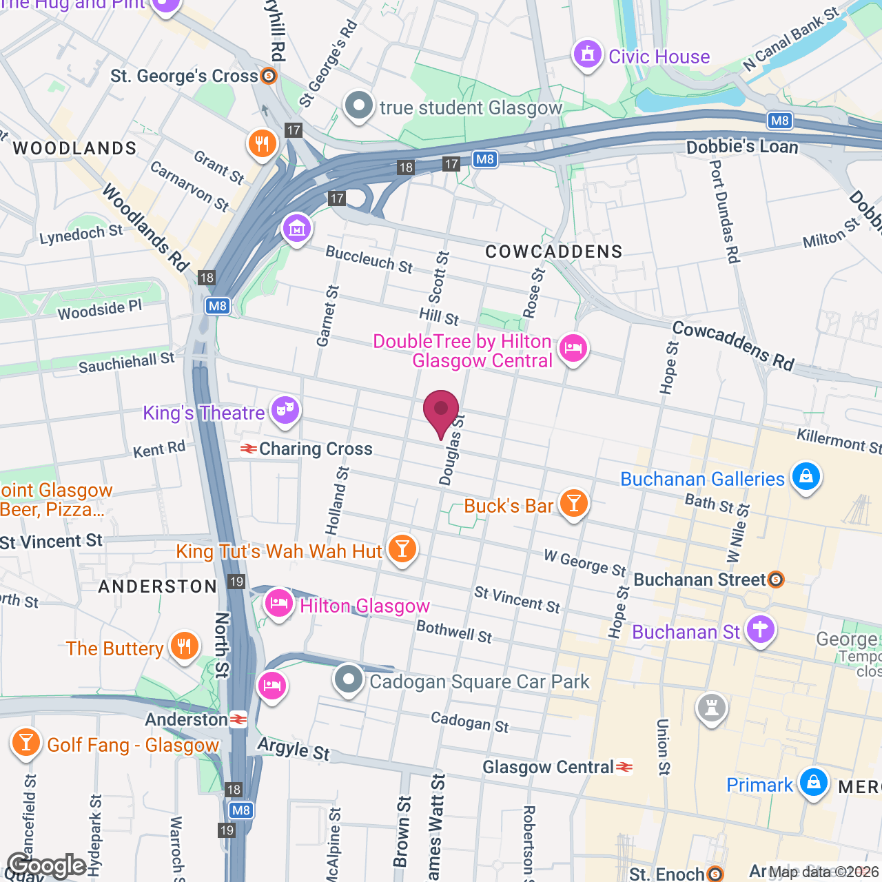 O&E Artcraft Studio Glasgow location