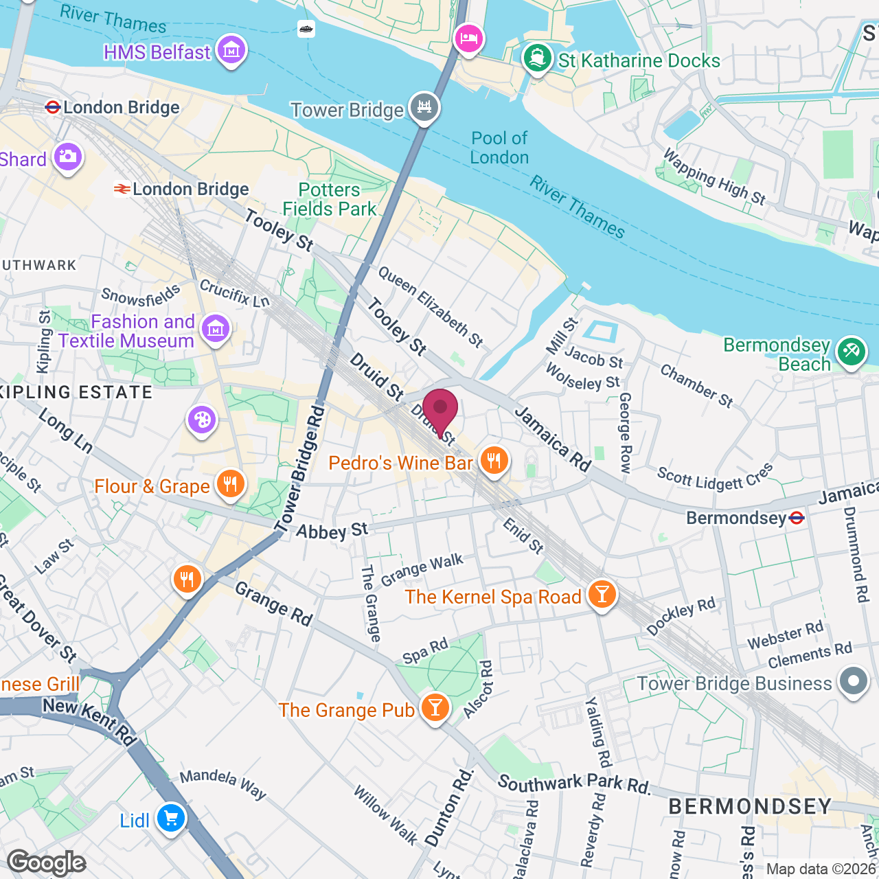 ARCH 96 location