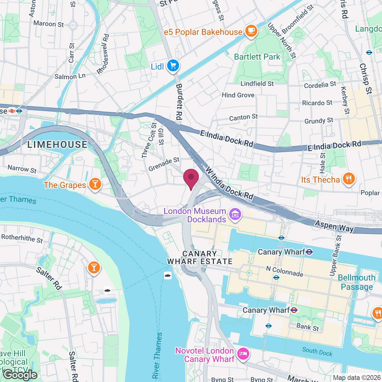 Blue Circle Creative location