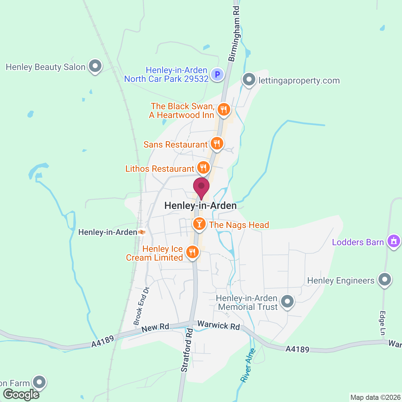The Old Bank Pottery Studio & Gallery location