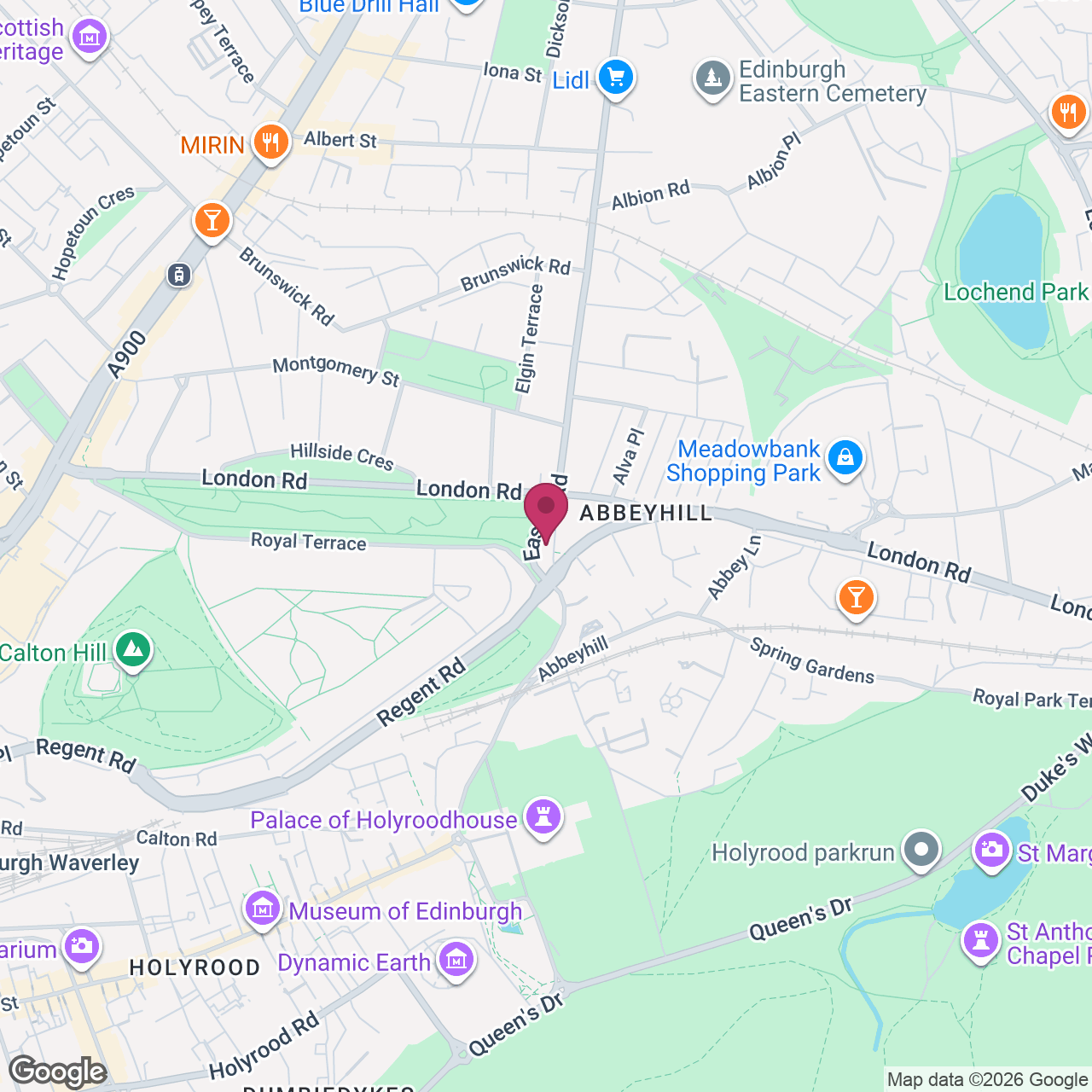 Studio Nine Edinburgh location