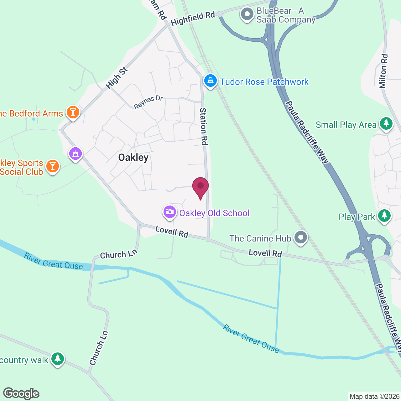 Tudor Rose Patchwork location