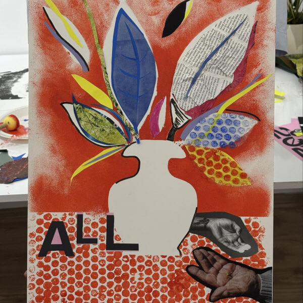 Print Making class by Allhands