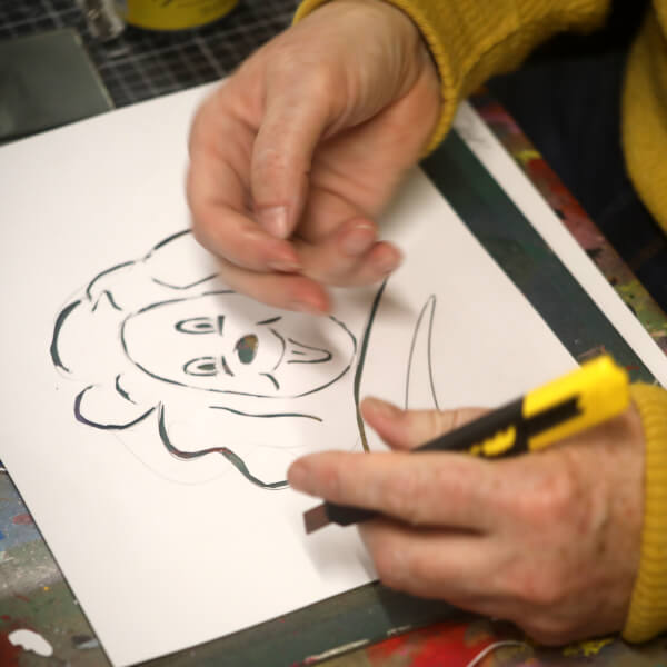 Painting workshops, Brick Lane