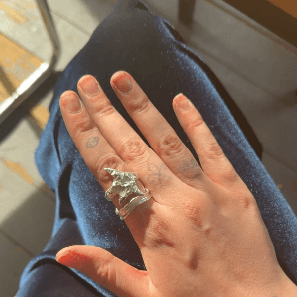 Photo from a Annie King Jewellery workshop