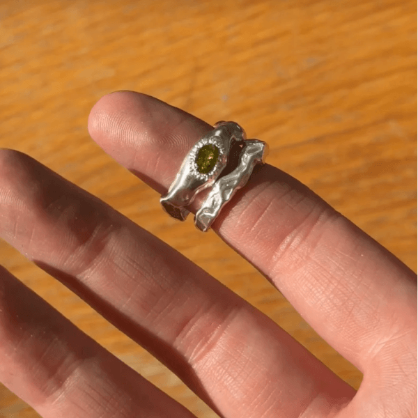 Photo from a Annie King Jewellery workshop