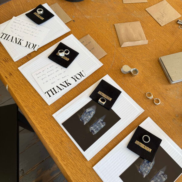 Photo from a Annie King Jewellery workshop