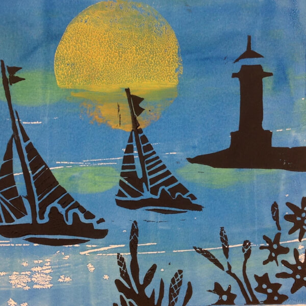 Textiles class by art CLASS London