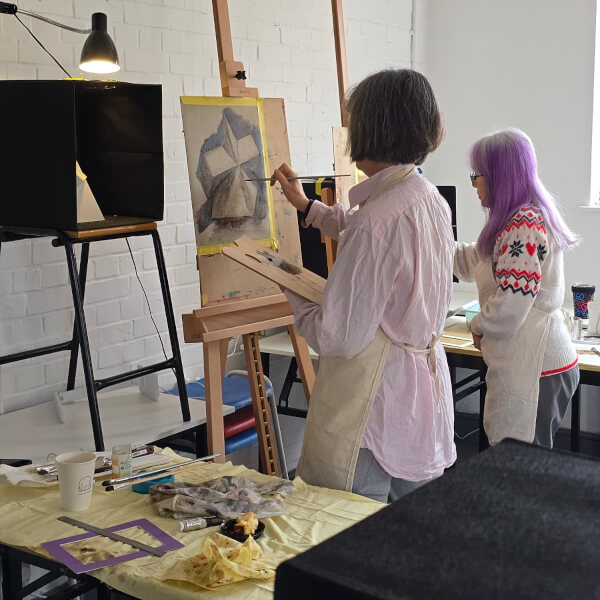 Textiles class by art CLASS London