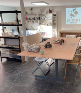 Pottery class by Art Craft Studios