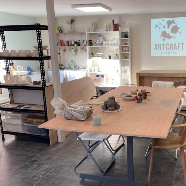 Pottery class by Art Craft Studios