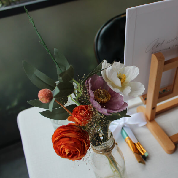 Photo from a Art with Ina Leah workshop