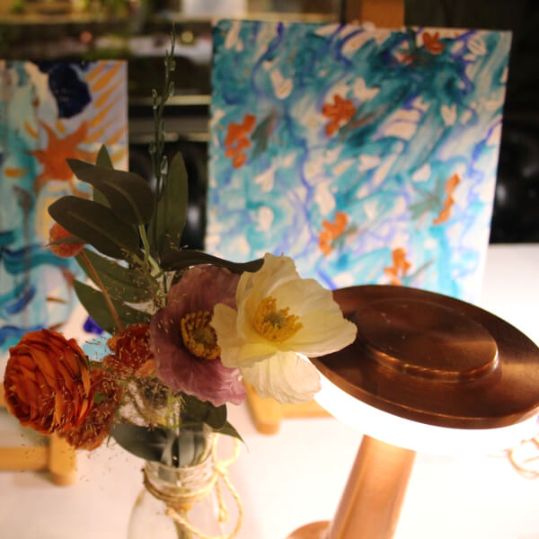 Photo from a Art with Ina Leah workshop