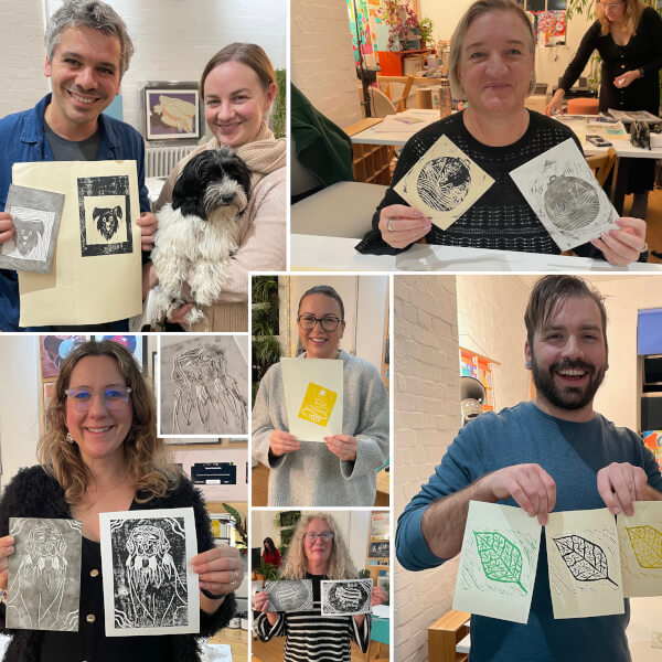 Print Making class by Artidote