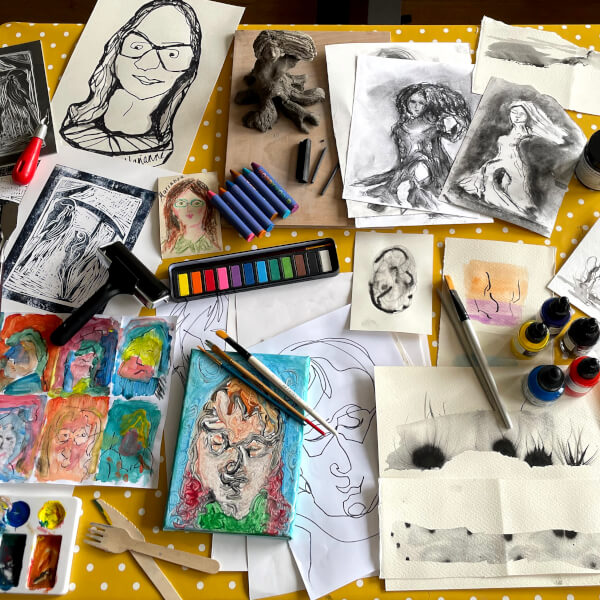 Print Making class by Artidote