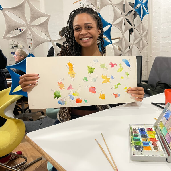 Print Making class by Artidote