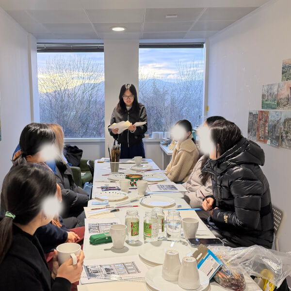 Painting class by Ash lab art studio