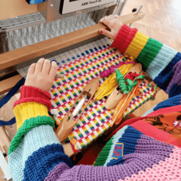 Textiles class by Ashley Jess Knight