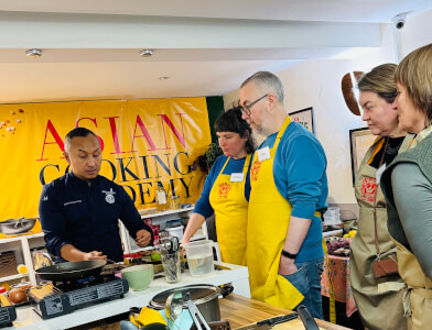 Cooking class by Asian Cooking Academy