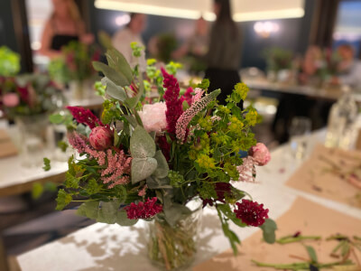 Floristry class by Bloomsbury Flower Academy