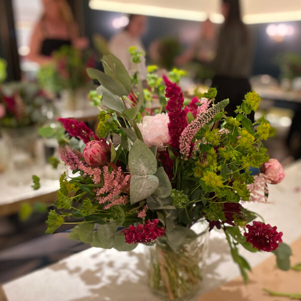 Floristry class by Bloomsbury Flower Academy