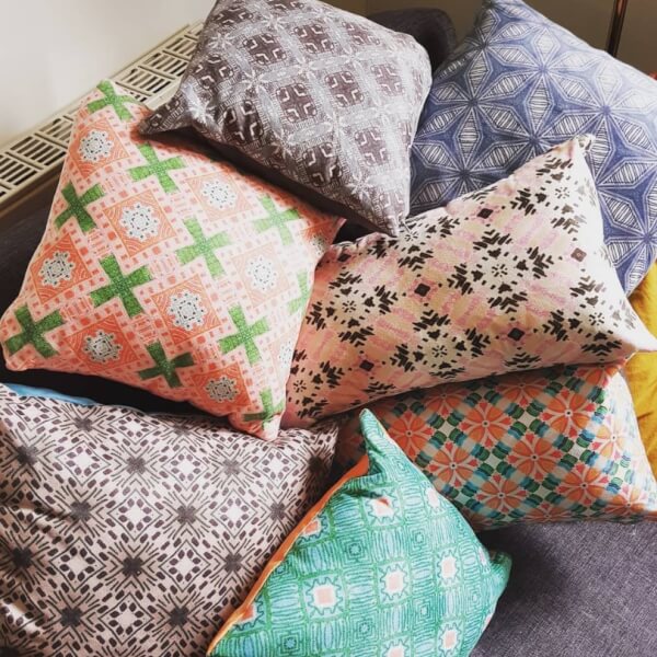 Photo from a Bristol Print and Sew workshop