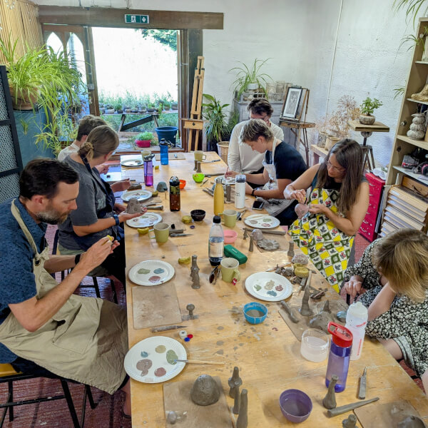 Photo from a Brookside Art Shed workshop