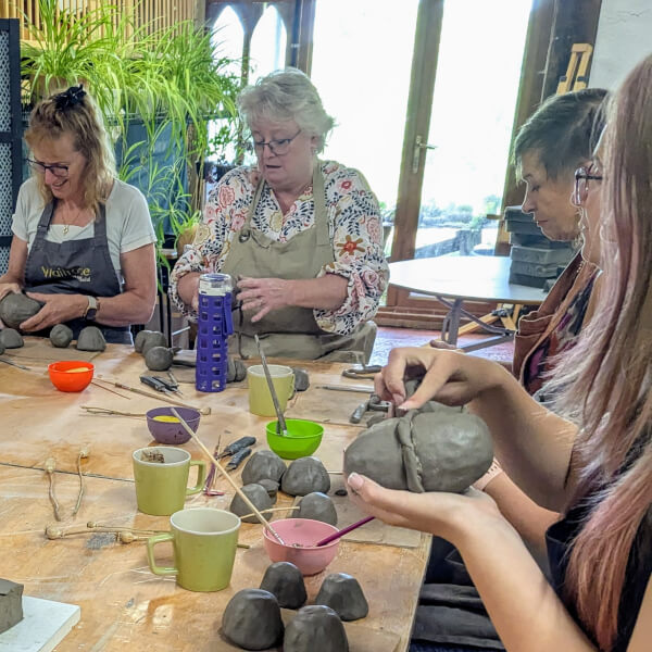 Photo from a Brookside Art Shed workshop