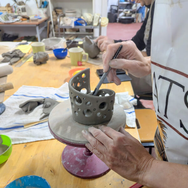 Photo from a Brookside Art Shed workshop