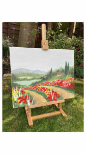 Painting class by Brush Party