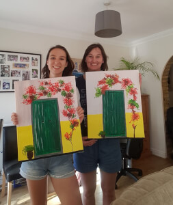 Painting class by Brush Party