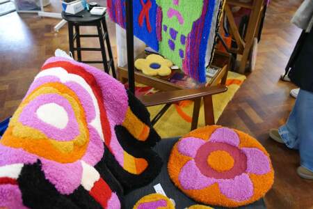 Textiles class by Catherine Grimaldi