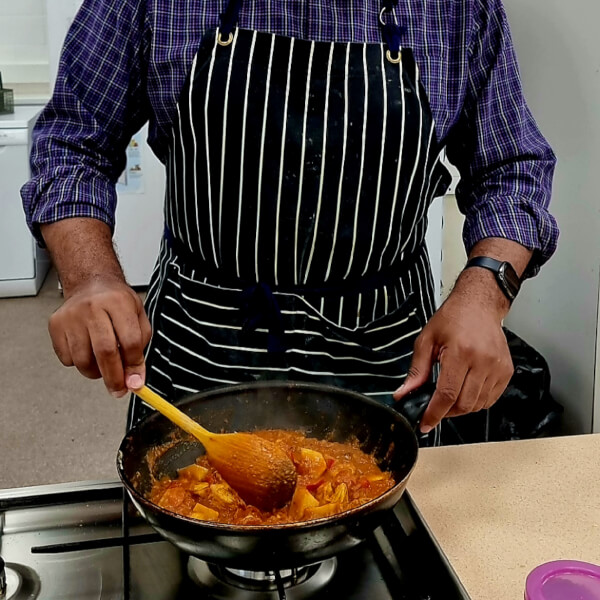Cooking class by Chapattis' N Curries
