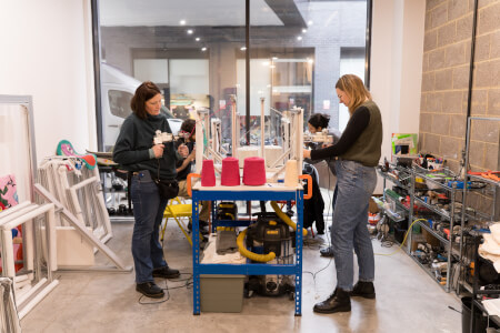 Textiles class by Cheeky Studio