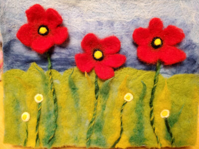 Textiles class by Chrissy Webster Mosaic & Craft