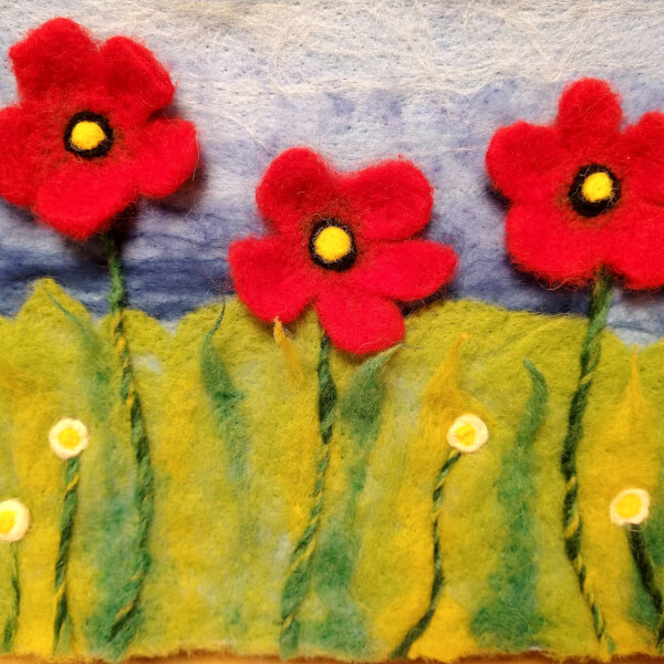 Textiles class by Chrissy Webster Mosaic & Craft