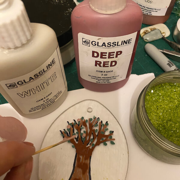 Glass and Mosaic class by cielo fused glass designs