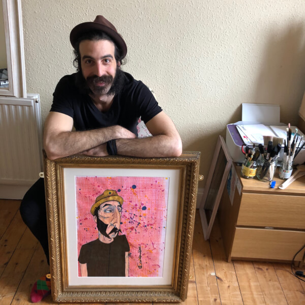 Print Making class by Constantine the Artist