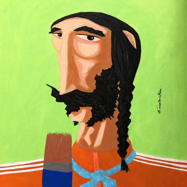 Print Making class by Constantine the Artist