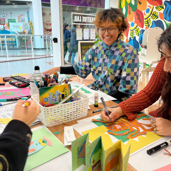 Photo from a Creative Lab workshop
