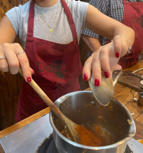 Cooking experience