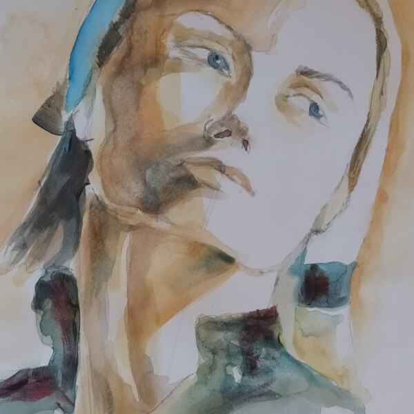Drawing class by Diana Johnson
