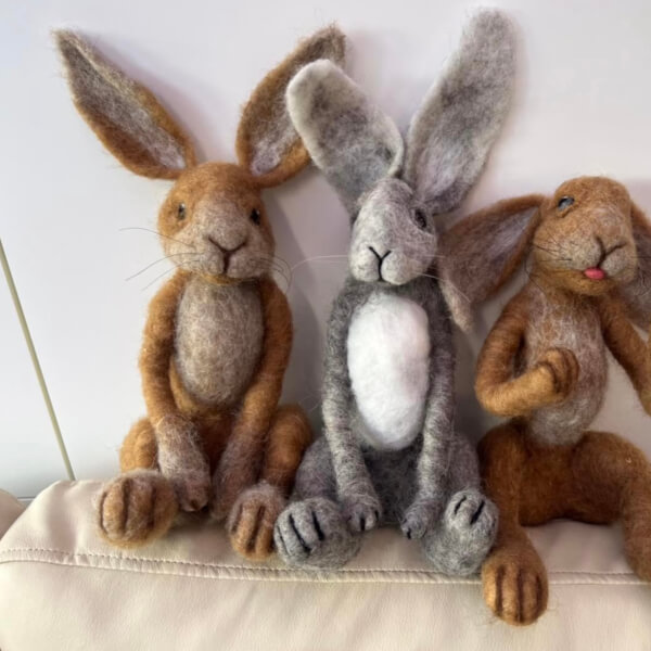 Photo from a Felts Forever workshop