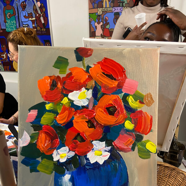 Painting class by Finsbury Park Painting Club