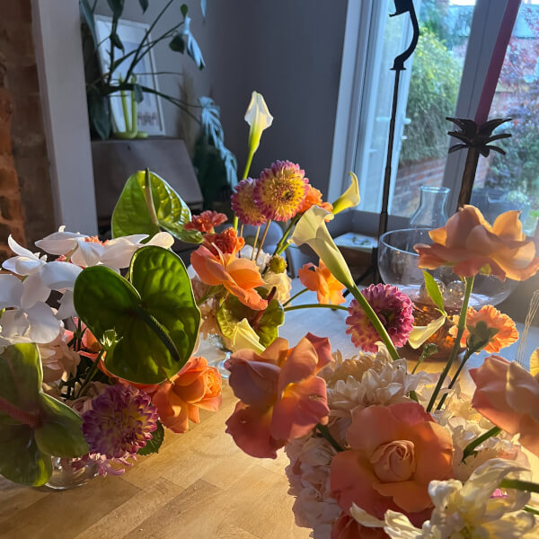 Photo from a Floral Collective workshop