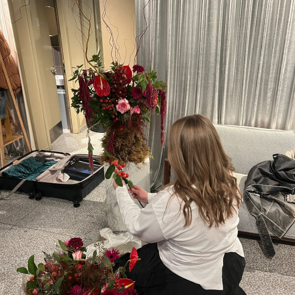 Photo from a Floral Collective workshop